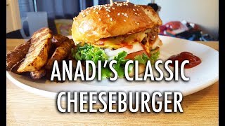 Anadi's Juicy Cheeseburger | Classic American Cheeseburger Recipe | Cooking with Anadi