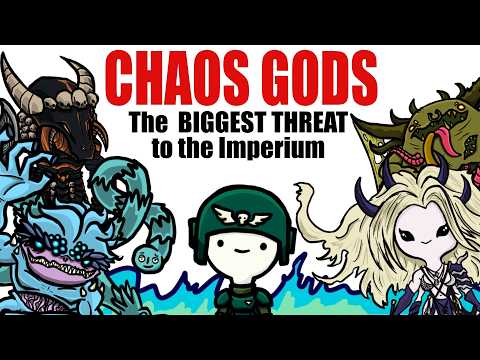The Chaos Gods are real Jerks I think | Warhammer 40k Lore