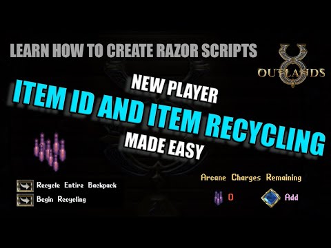 UO Outlands - Item ID and Item Recycling for new players thumbnail