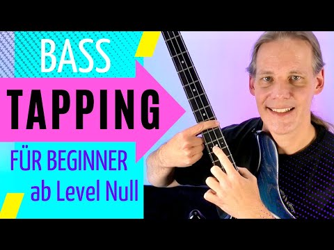 Bass-Tapping für Anfänger "ab Level 0" erklärt | Eine technische und eine melodische Übung