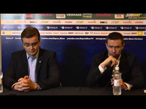 22.10.2013 Blues - SaiPa | Lehdistötilaisuus