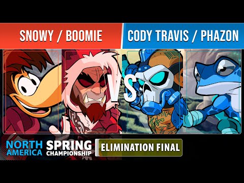 Snowy & Boomie VS Cody Travis & Phazon - Elimination Final - Brawlhalla Spring Championship 2022