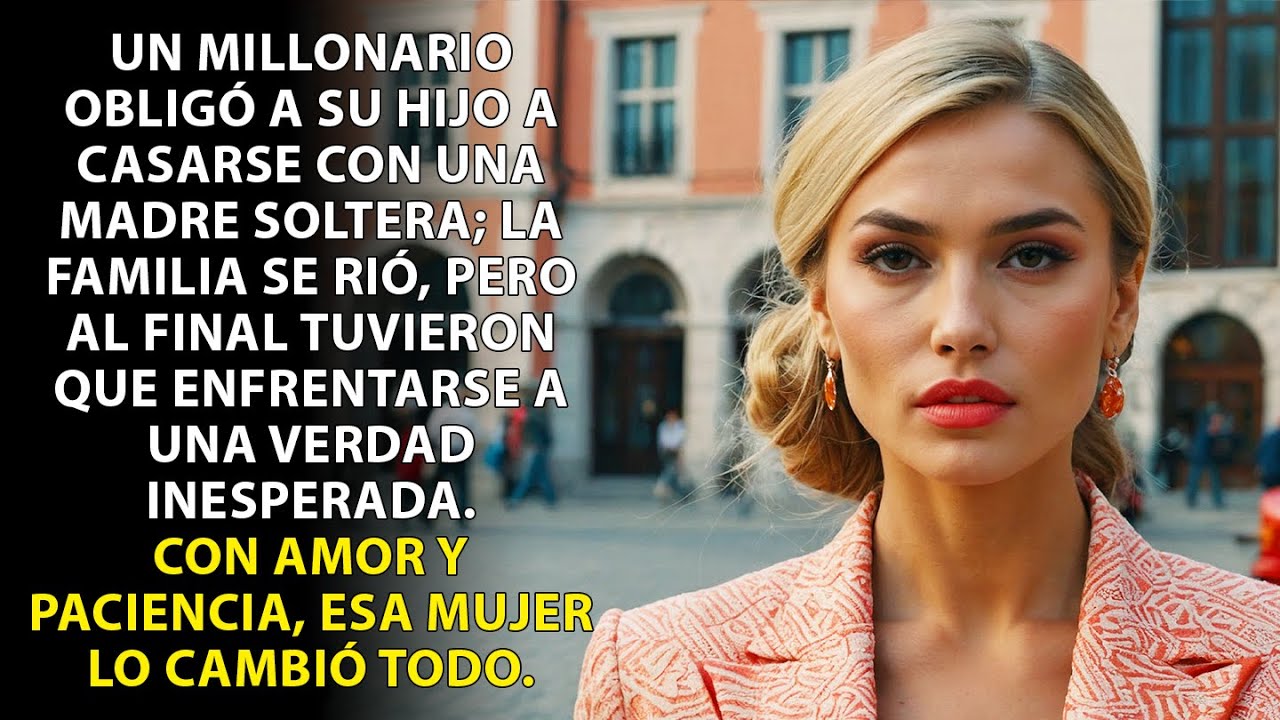 UN MILLONARIO OBLIGÓ A SU HIJO A CASARSE CON UNA MADRE SOLTERA, LA FAMILIA SE RIÓ PERO...