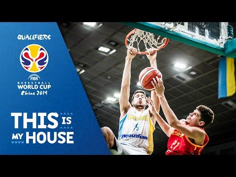 Ukraine v Spain - Full Game - FIBA Basketball World Cup 2019 - European Qualifiers