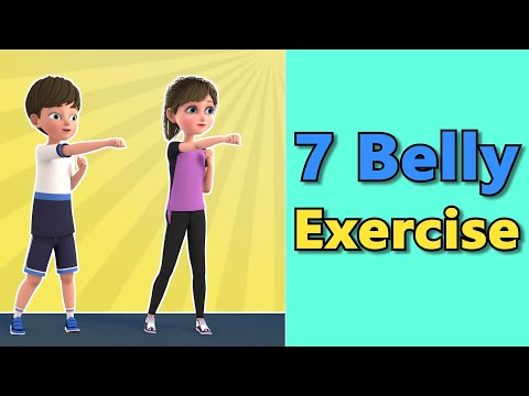 Kids Exercise|7 Belly Exercise