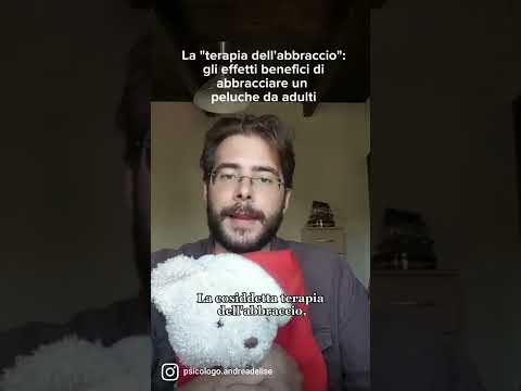 Gli effetti benefici dell'hug theraphy