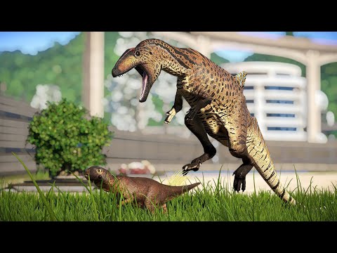 NEW Concavenator Released & Hunting Dinosaur! - #Shorts 🌍 Jurassic World Evolution - Jurassic TV
