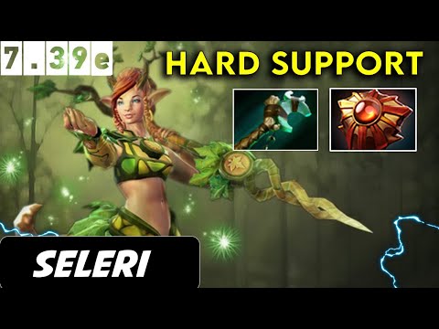 Seleri Enchantress Hard Support - Dota 2 Patch 7.39e Pro Player Full Gameplay