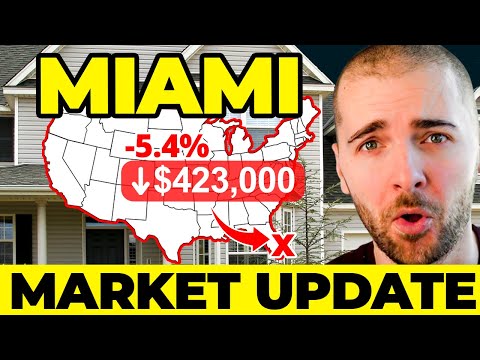 Miami's housing market update (prices dropping in Southeast Florida)