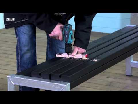 Trädgårdsbänk PLUS PlankTrädgårdsbänk