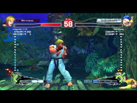SSF4 AE: cmpunk1113 (Ken) fatratbag (Yun)