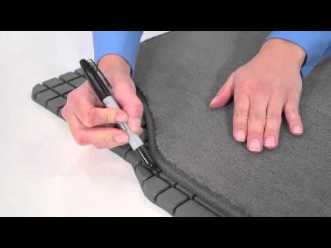 How to Trim a Floor Mat by Kraco