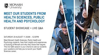 Meet our students from Health Sciences, Public Health and Psychology