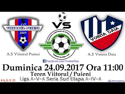 A.S Viitorul Puieni - A.S Vointa Daia | 0 - 3 | 24.09.2017 Etapa 4 [ Rezumat Video ]
