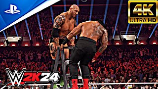 Batista vs. Roman Reigns - Money in the Bank | PS5 4K Ultra HD