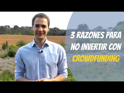 3 razones para NO invertir con crowdfunding