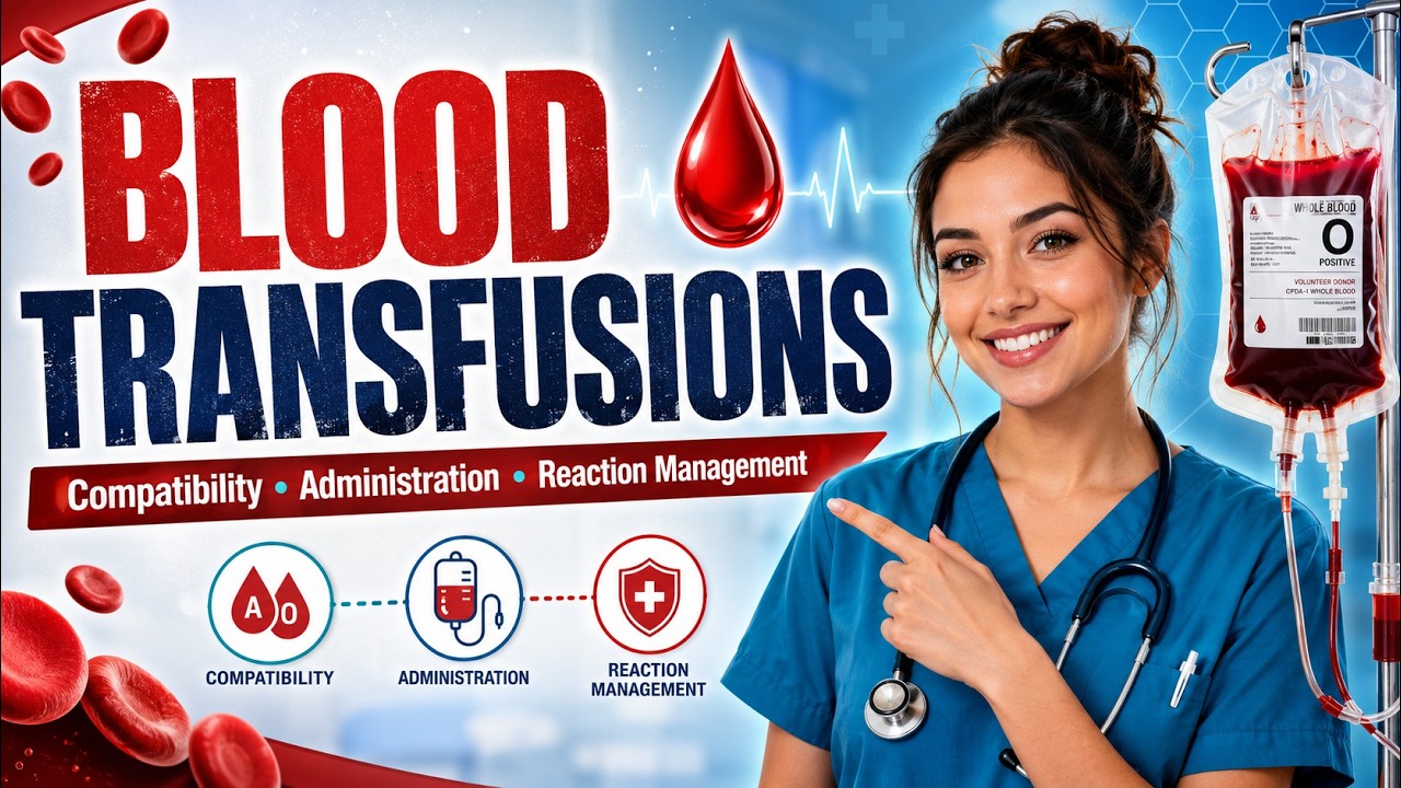 Blood Transfusions: Compatibility, Administration & Reaction Management