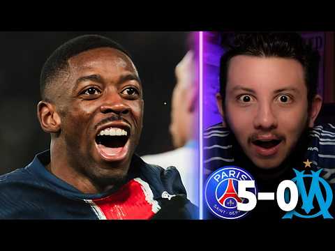 😱 HISTORIC HUMILIATION: PSG 5-0 OM! THE EUROPEAN CHAMPIONS ARE HERE!!!