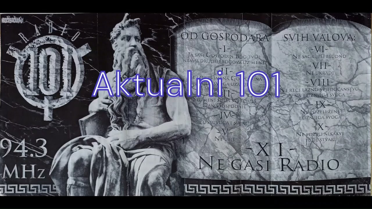 Aktualni 101 - 10. 10. 2007. #radio101 #zagreb