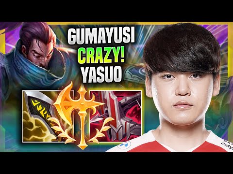GUMAYUSI CRAZY YASUO GAME IN KR SOLOQ! - T1 Gumayusi Plays Yasuo ADC vs Jhin!