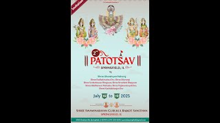 Springfield Patotsav Day 2 | July 17, 2025 | Gurukul USA | Springfield, Illinois