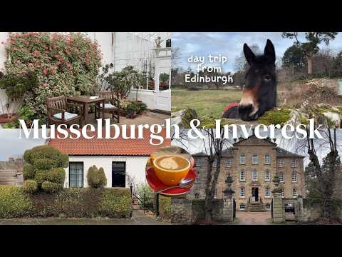 Edinburgh Day Trip to Musselburgh | Inveresk Lodge Garden, Cafe, charity shopping