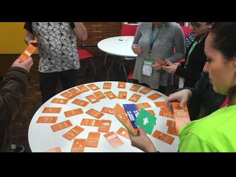 Pattern-based collaborative design with cards decks