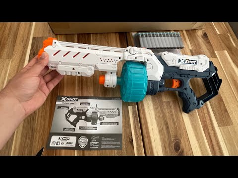 Unboxing Zuru X-SHOT Excel Turbo Fire Nerf gun
