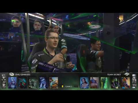 The International 8 EG vs SECRET Pro Match TI8 Dota 2 2018 #TI8