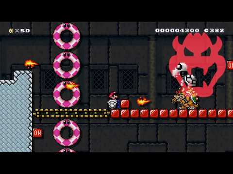 骨の世界　Bone World by シン !!!! - Super Mario Maker 2 - No Commentary 1bz