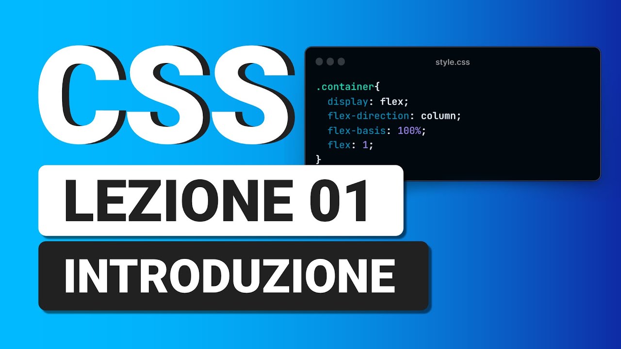 CSS3 Tutorial Italiano 01 - Introduzione approfondita a CSS