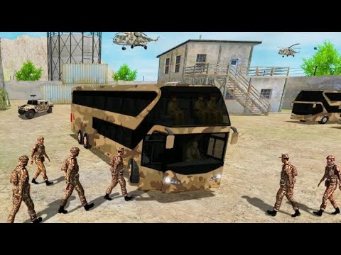 ARMY BUS DRIVING : BUS GAMES 2020.