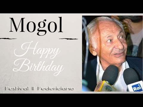 MOGOL racconta i suoi 80 anni. Al festival "Il Federiciano" di Rocca Imperiale.