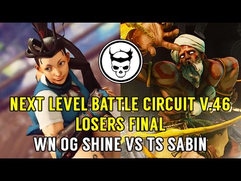 SFV SEASON 2: Next Level Battle Circuit v.46 - Losers Final - OG Shine (Ibuki) v TS Sabin (Dhalsim)