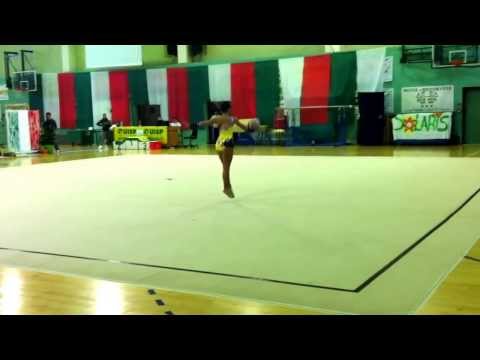 2012. Giulia Quattrini - Palla / Corpo Libero (Nazionali)