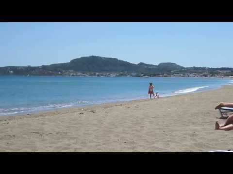 Rhodes - Faliraki beach at the end of May