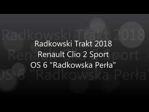 Radkowski Trakt 2018 Clio 2 PROSPORT ON BOARD