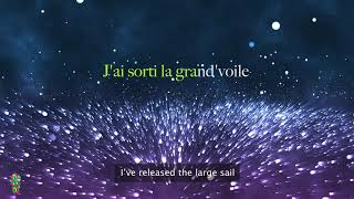 Garou &amp; Céline Dion- Sous Le Vent (Lyrics with English subtitles)