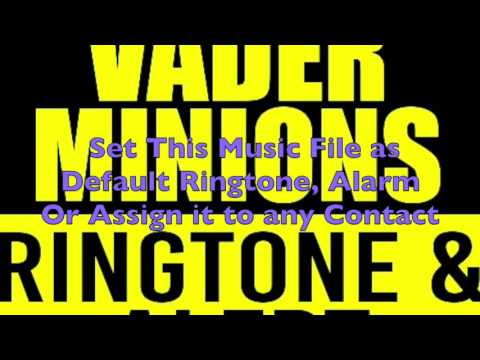 Darth Vader Minions Ringtone Video