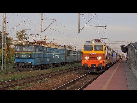 Poranek w Częstochowie Stradom - Rodzyn EP09-046, Vectron, Pendolino i inne | 19.08.2017