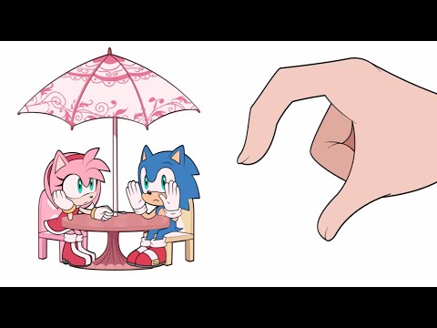 FINGER HEART CHIBI SONIC