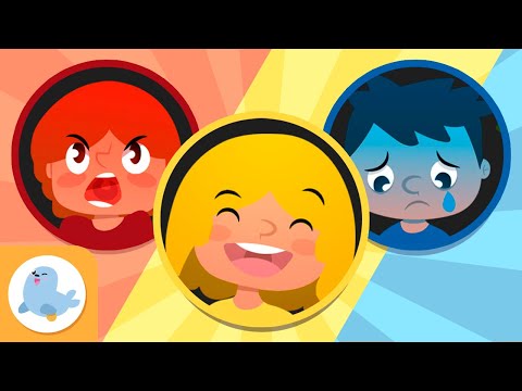 BASIC EMOTIONS for Kids 😄 HAPPINESS 😡 ANGER 😳 FEAR 😭 SADNESS 🙃 Compilation