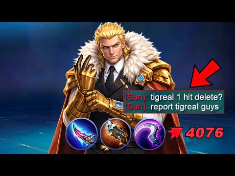 THIS TIGREAL BUGGED BUILD IS ILLEGAL…(1 hit delete all heroes!!)