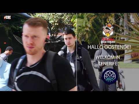 Llegada del Filou Oostende a Tenerife