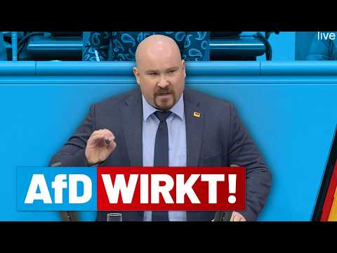 The CDU copies from the AfD, but only half of it! - Jan Feser - AfD parliamentary group in the Bu...