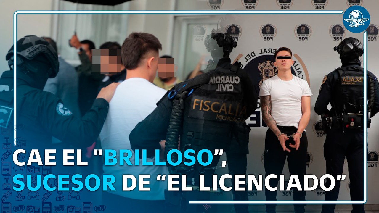 Confirman captura del "Brilloso" vinculado al homicidio de Carlos Manzo