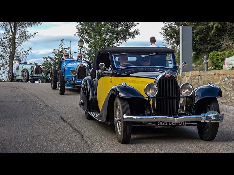 Classic Bugatti Invasion in Spain