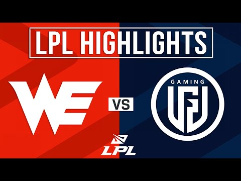 WE vs LGD Highlights ALL GAMES | LPL 2025 Split 1 | Team WE vs LGD Gaming