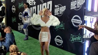 Brianna Perry 2017 BET Hip Hop Awards Green Carpet