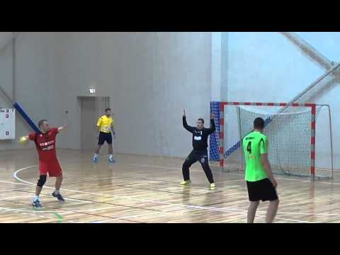 Lauris Rutins great 7 meter penalty shot